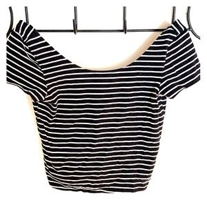 Stripped crop top
